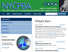 Tablet Screenshot of nycpba.org